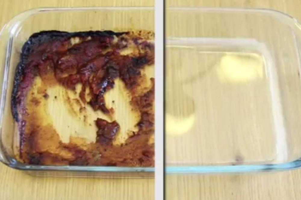 Ribanje zagorelih posuda je najgori smor: Ne, ako upotrebite ono što svi imaju u domu! (VIDEO)