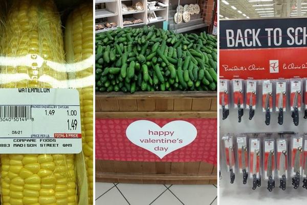 20 gluposti iz supermarketa koje će vas nasmejati do suza! (FOTO)