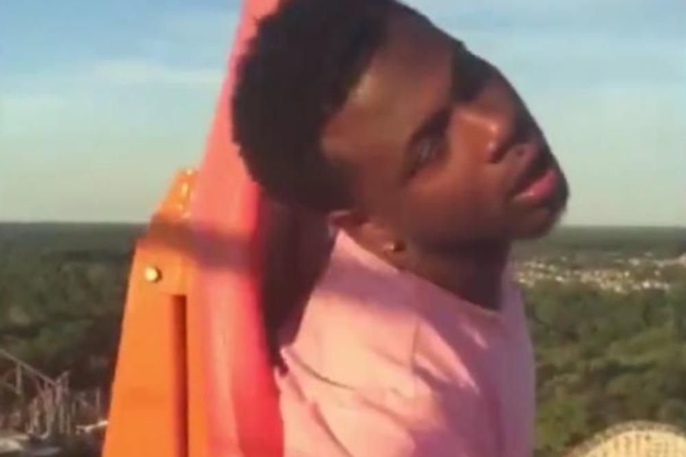 Da se vozimo više puta uzastopno na rolerkosteru? Kad vidite ovog tipa shvatićete koliko je to sumanuta ideja! (VIDEO)