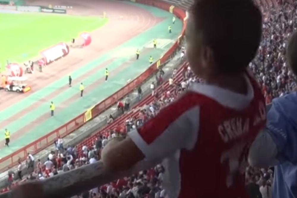 Topla akcija Zvezde, desetočlana crveno-bela porodica zauvek će pamtiti meč sa Valetom! (VIDEO)