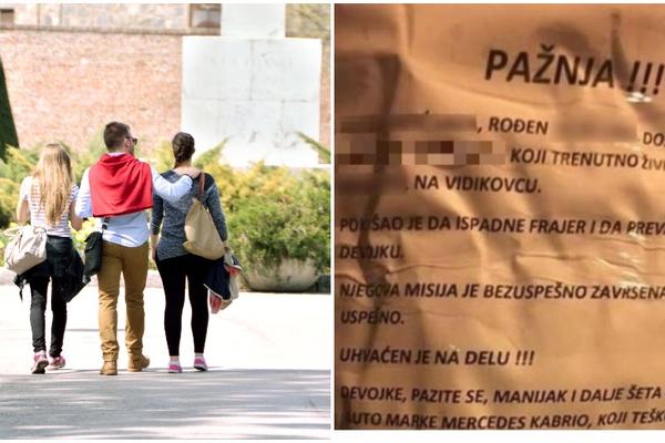 #OnoKad ti zlobne BG devojke unište život: Ceo grad ga pljuvao zbog njihove podvale! (FOTO)