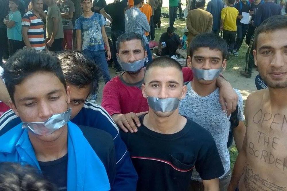 Više od 400 migranata štrajkuje glađu kod Autobuske stanice u Beogradu