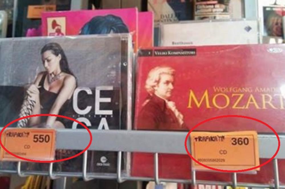 Šta vam ovo govori?! Mocart i Ceca na istoj slici, a svi imaju samo jedno pitanje? (FOTO)