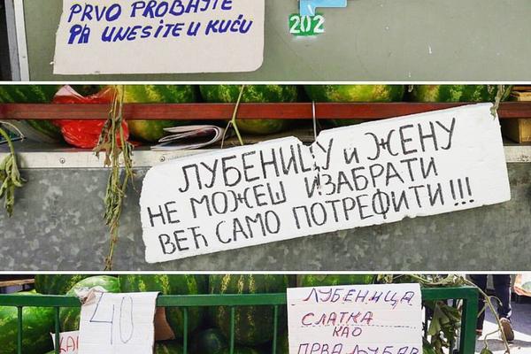 Urnebesni prizori sa naših pijaca ulepšaće vam dan! (FOTO)