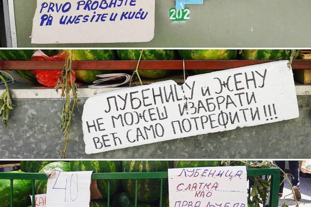 Urnebesni prizori sa naših pijaca ulepšaće vam dan! (FOTO)