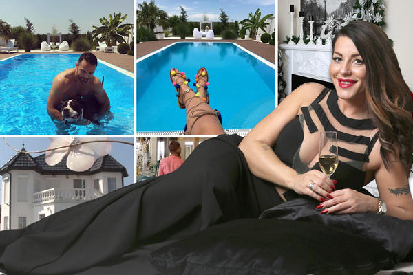 Dvorac sa bazenom usred njive: Zavirite u dom Seke Aleksić od pola miliona evra! (FOTO)