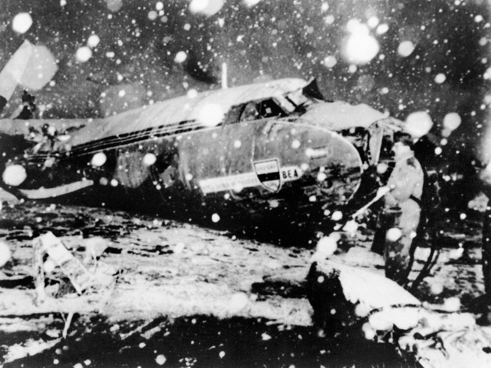 Avion koji se srušio u Minhenu