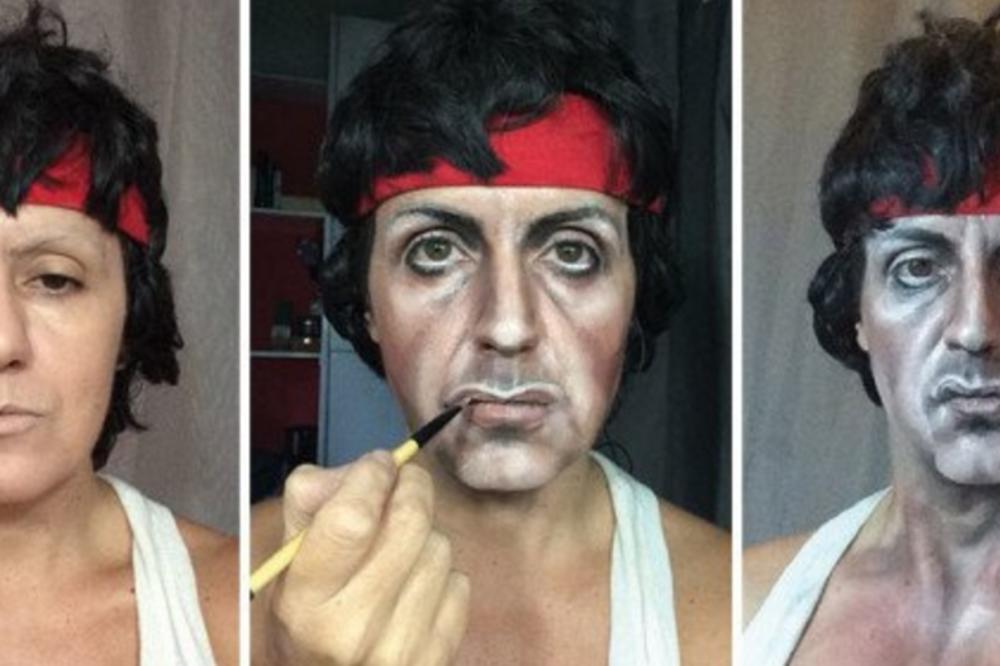 Uz malo šminke, ova carica se maskira u koga god poželi! (FOTO)