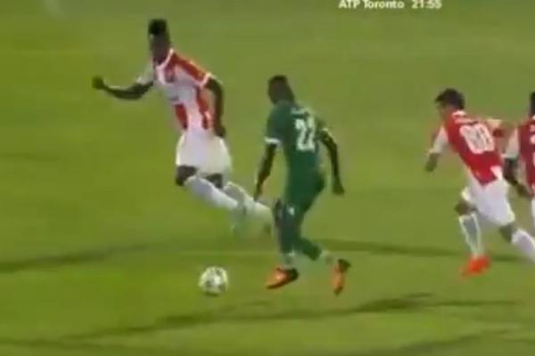 Kao da ih nije ni bilo: Kafu sam promešao Zvezdinu odbranu za vodeći gol! (VIDEO)