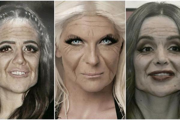 Smežurane babe: Evo kako će izgledati JK, Ceca, Nikolija i ostale naše zvezde kad omatore! (FOTO)