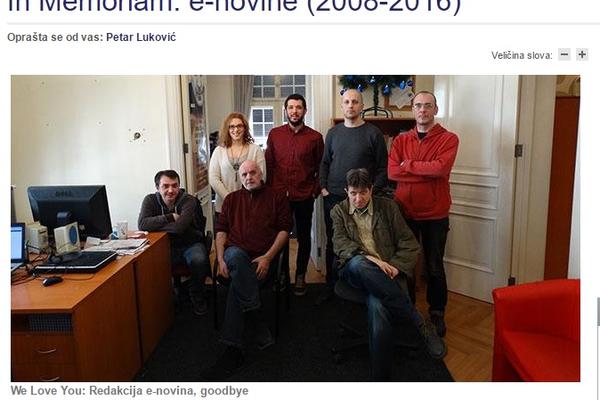 Definitivni kraj: Ugašen portal E-novine