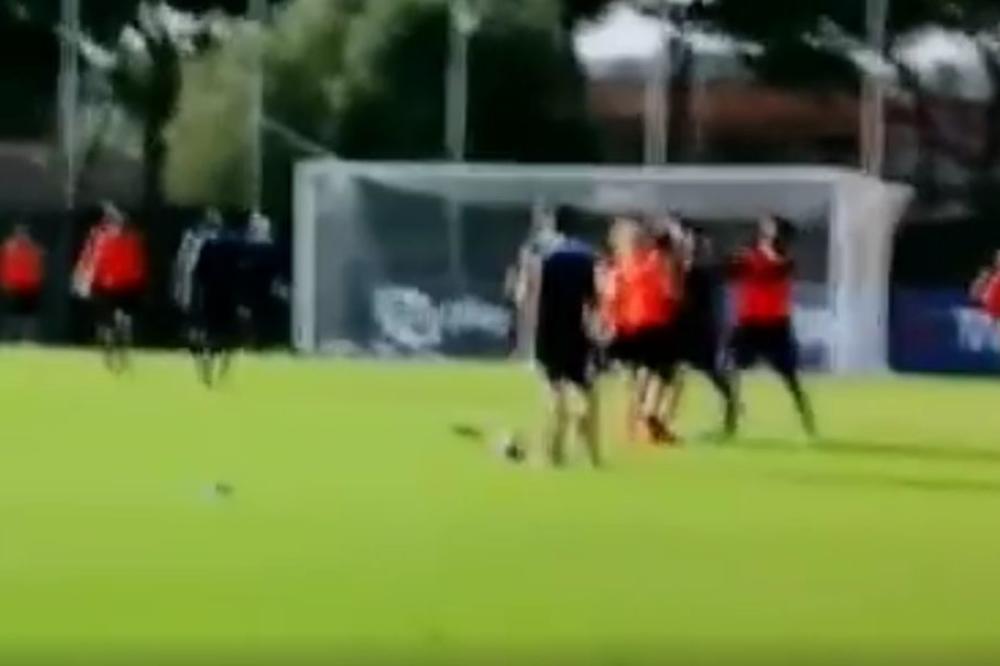 Bosanac se potukao sa saigračima na treningu Lacija, Basta ih razdvajao! (VIDEO)
