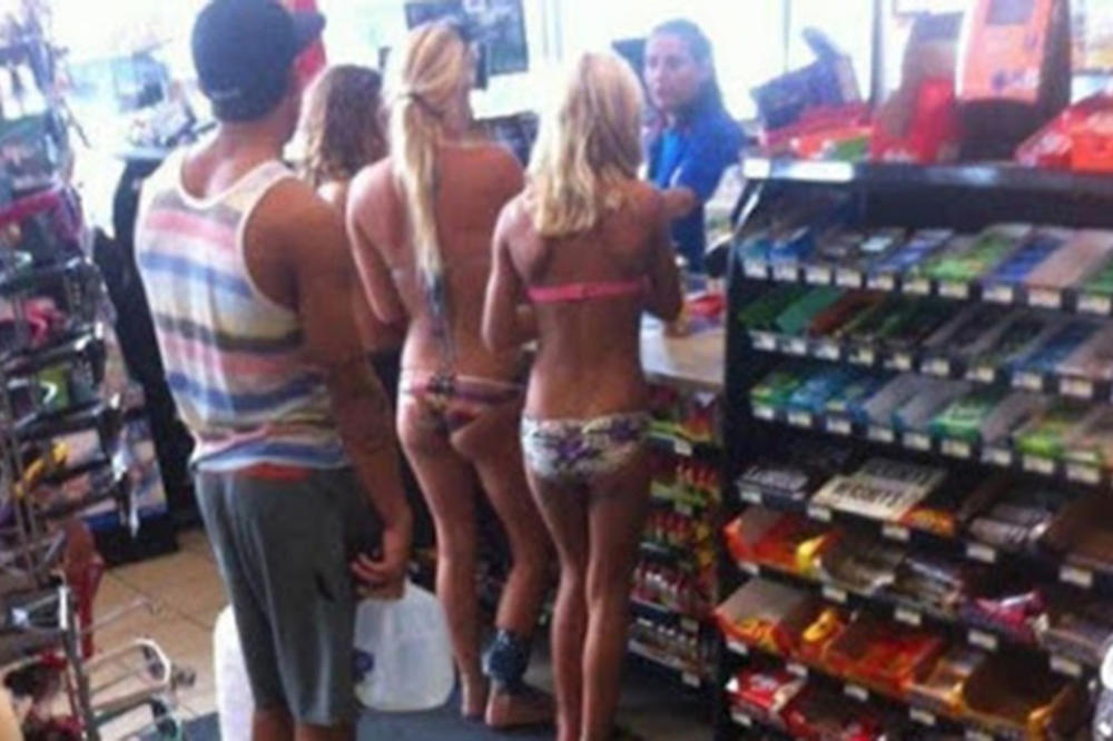 Svi vidimo seksi guze, ali ova slika je u stvari upozorenje muškarcima! (FOTO)