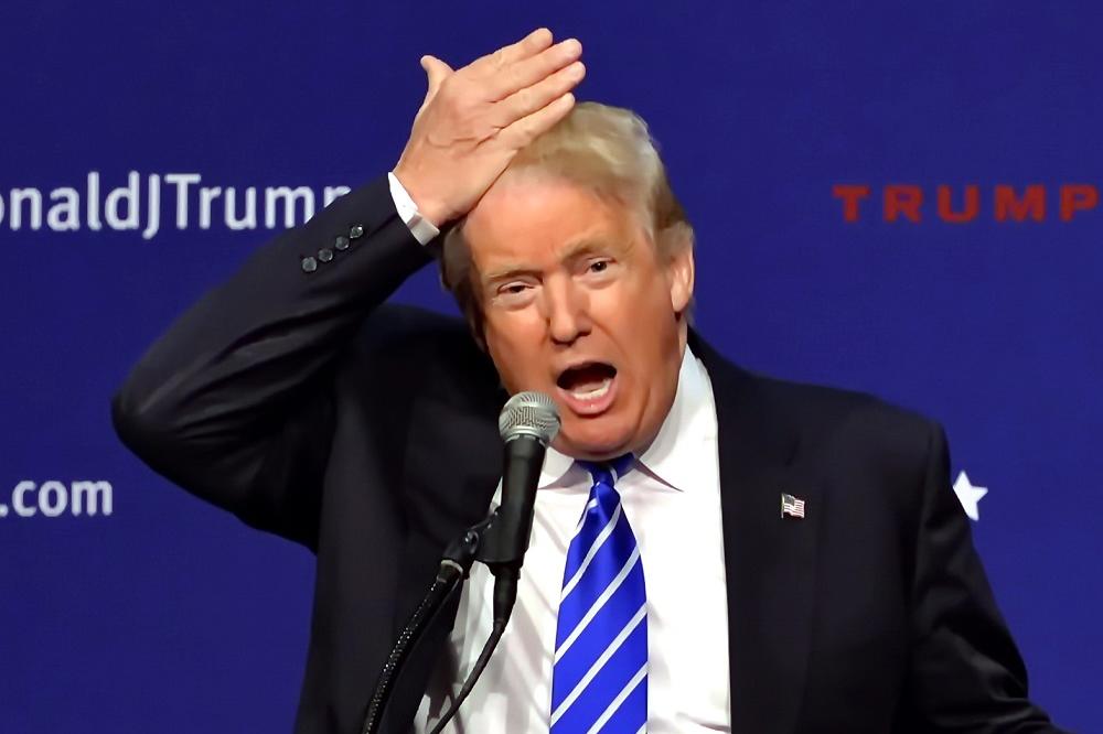 Ko sme njemu da plače?! Tramp izbacio majku sa bebom sa skupa! (VIDEO)