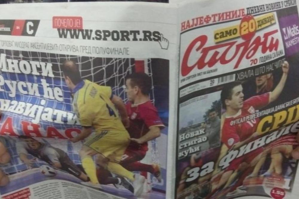 Od kada postoji Sport u Srbiji, ovo je najtužniji dan za njegove ljubitelje! (FOTO)