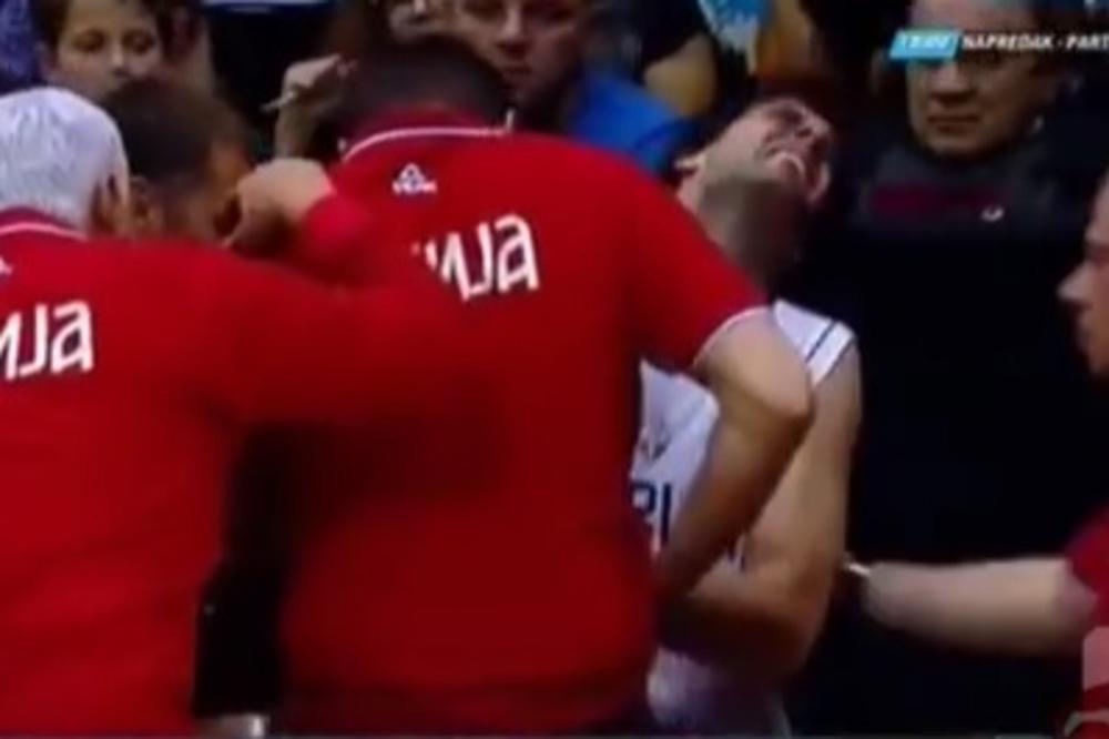 Težak udarac: Orlovi poraženi od Argentine, nacija u panici zbog povrede Teodosića! (VIDEO)