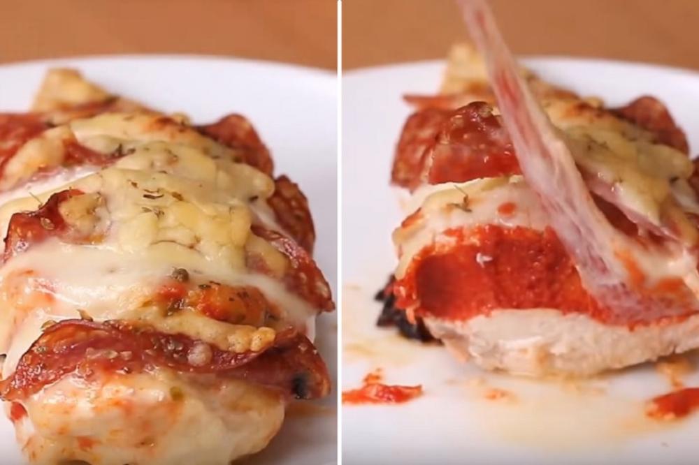 Probajte zašto svet luduje za njom! Haselbek Pica od piletine (RECEPT) (VIDEO)
