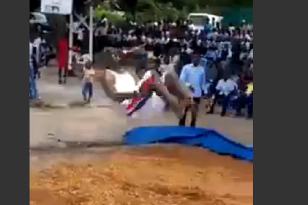 Jedan skok je dovoljan...da polomite vrat! (VIDEO)