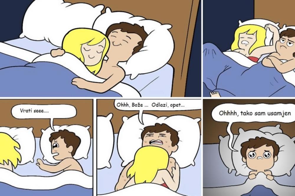 Vrućina, lakat u leđa i koleno u stomak? 6 faza spavanja u svakoj vezi (FOTO)