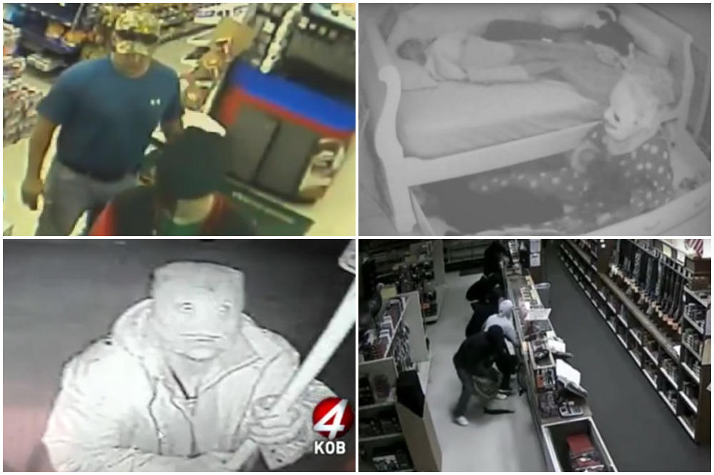 Klovn pod krevetom, provalnik nad bebom: 9 jezivih snimaka koje su kamere slučajno snimile (VIDEO)