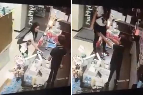 Odlepila je, popela se na tezgu i uradila nešto baš odvratno (VIDEO)