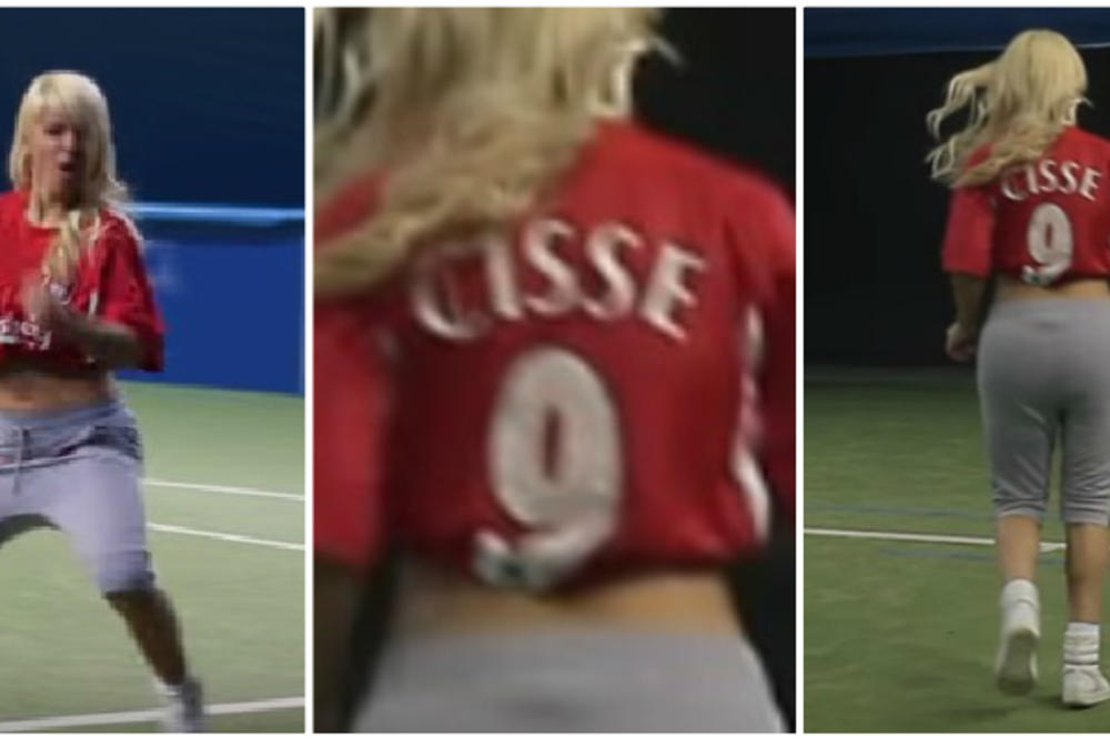 Sise skaču, guza se trese na sve strane: Dara Bubamara šutira penale Serbianu! (VIDEO)