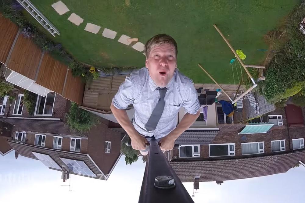 Samo za veoma hrabre i žešće lude ortake iz komšiluka! Ljuljaška od 360°! (VIDEO)