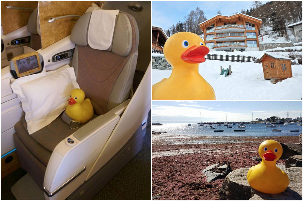 5 godina im gumena patkica slala razglednice iz sveta, a sada se konačno vratila kući (FOTO)