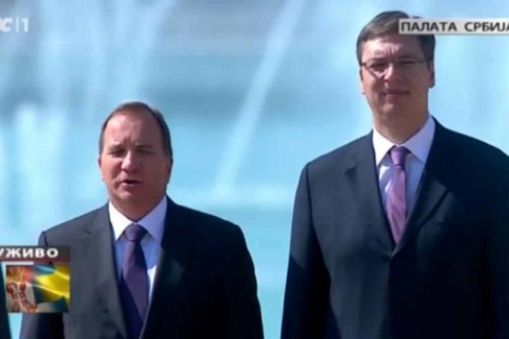 Predsednik Švedske: Podrška Srbiji na evropskom putu!