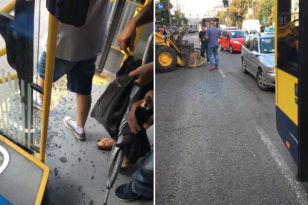 Jutros svi kasne na posao: Neobičan udes u centru BG (FOTO)