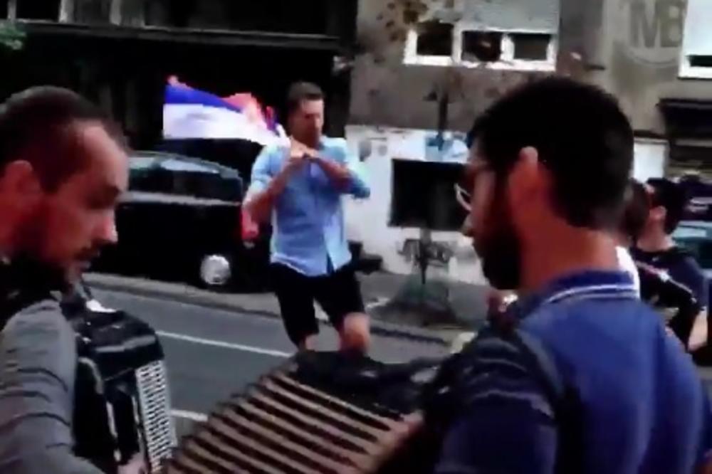 Obriši suze mala moja: Ovako se u Beogradu i Srbiji u ranu zoru slavila pobeda protiv Hrvatske! (VIDEO)