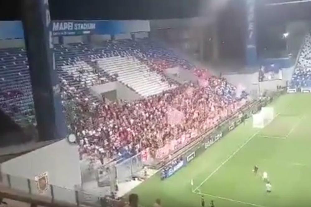 Delije izviždale i zvale igrače da dođu kod njih, a samo jedan je to učinio! (VIDEO)