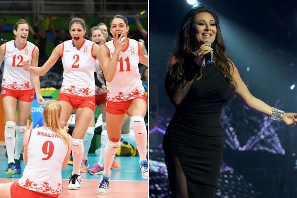 Ceca se orila Rijom: Ovako su odbojkašice slavile pobedu nad Amerikom, a evo šta im je folk zvezda poručila! (VIDEO)