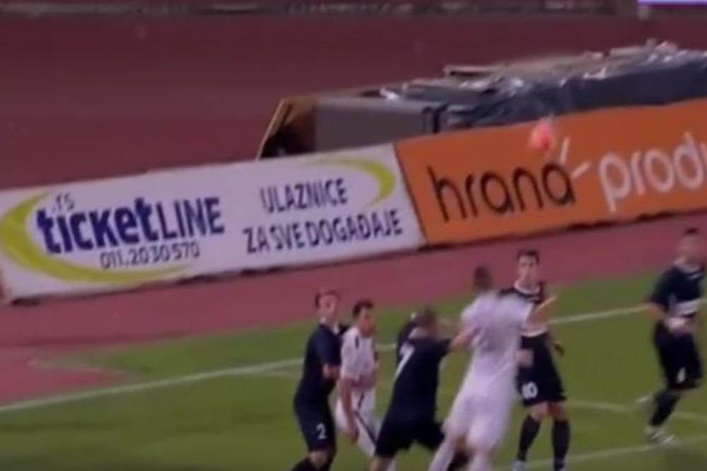 Da li je Partizan u Novom Sadu oštećen za penal? (VIDEO)