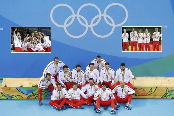 Odbojkašice uzele srebro, vaterpolisti su najjača sila ikada! Košarkašice su bronzane! (FOTO)