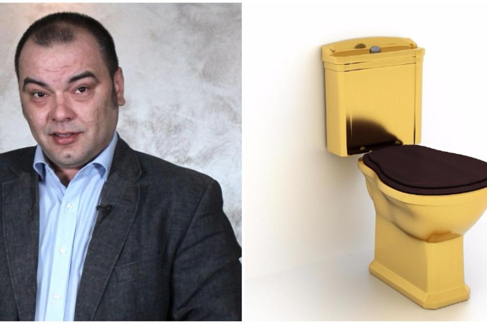 Ješić platio wc šolju 6.000 evra! Pa je l od zlata majku mu?!