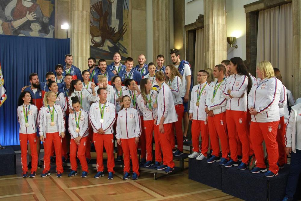 Nikolić primio srpske olimpijce: Bolji ste od svih nas! Hvala vam, hvala, hvala! (FOTO)