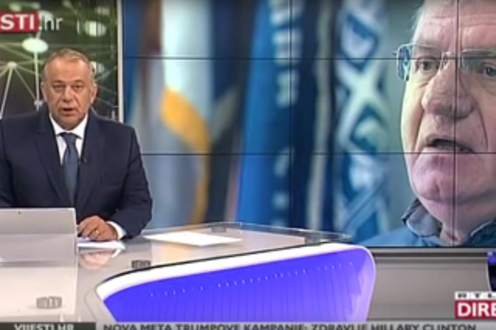 Ludnica u Hrvatskoj: Šešelj se uključio u dnevnik i napravio potpuni haos! (VIDEO)