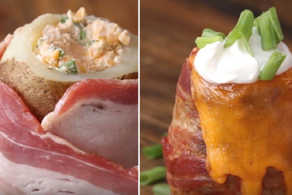 Erupcija zadovoljstva: Vulkan od grilovanog krompira sa sirom (RECEPT) (VIDEO)