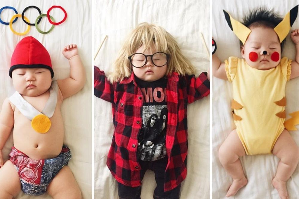 Ona spava, a mama se zabavlja: 20 fotki bebe koja je postala svetska zvezda (FOTO)