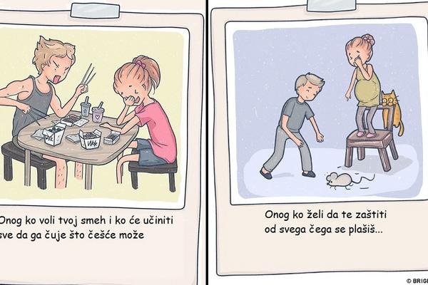 14 ilustracija koje savršeno pokazuju šta je prava ljubav (FOTO)
