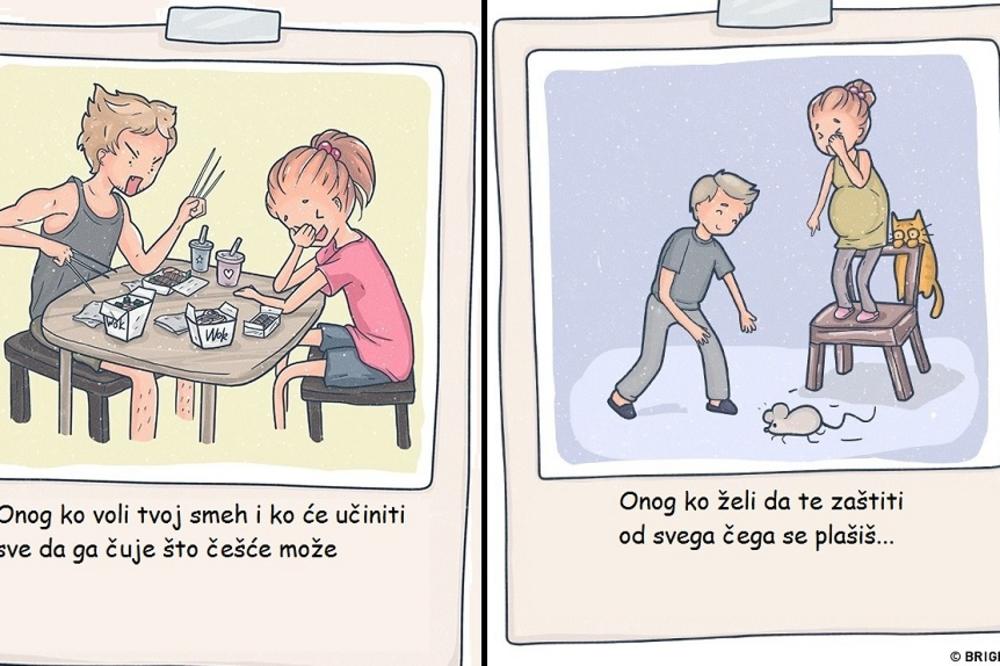 14 ilustracija koje savršeno pokazuju šta je prava ljubav (FOTO)