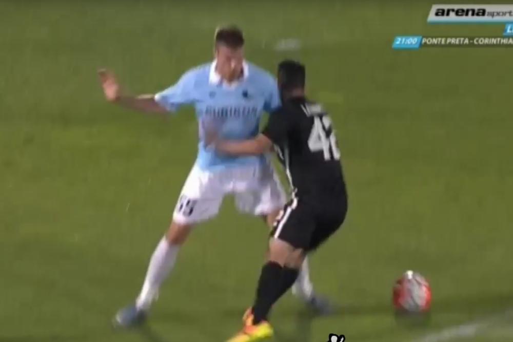 Da li je Partizan oštećen za penal? Mislimo da ne postoji dilema... (VIDEO)