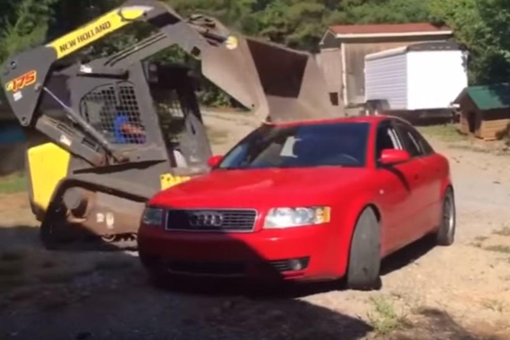 Tata nije srećan: Uhvatio je ćerku sa dečkom kako radi nešto što ne sme, a ovo je njegova kazna! (VIDEO)