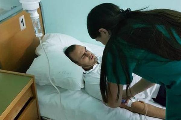 Potresne fotografije: Evo kako izgleda golman Novog Pazara posle operacije jagodične kosti! (FOTO)