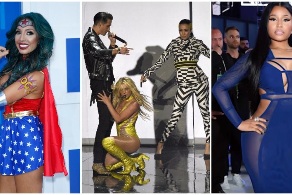 MTV nagrade kao Parovi i Farma: Blamovi, gole guze, grudi i modne katastrofe umesto crvenog tepiha! (VIDEO) (FOTO)