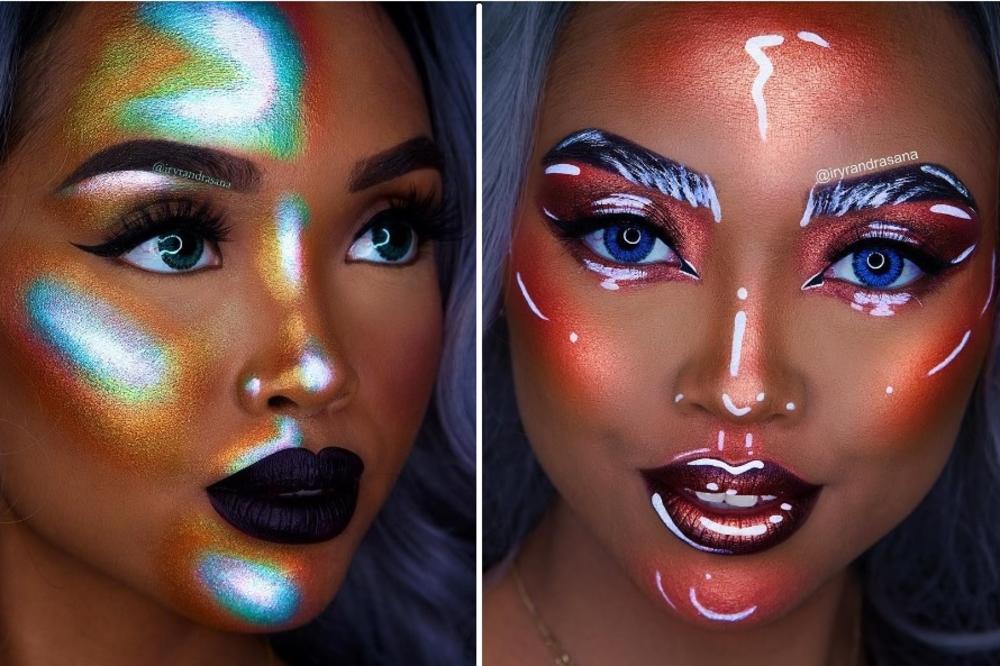 12 ludih Highlighter Makeup trendova koje se verovatno ne biste usudili da isprobate (FOTO)