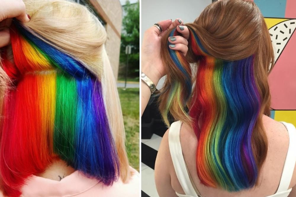 Svi su odlepili za super trendi skrivenom dugom u kosi (FOTO)