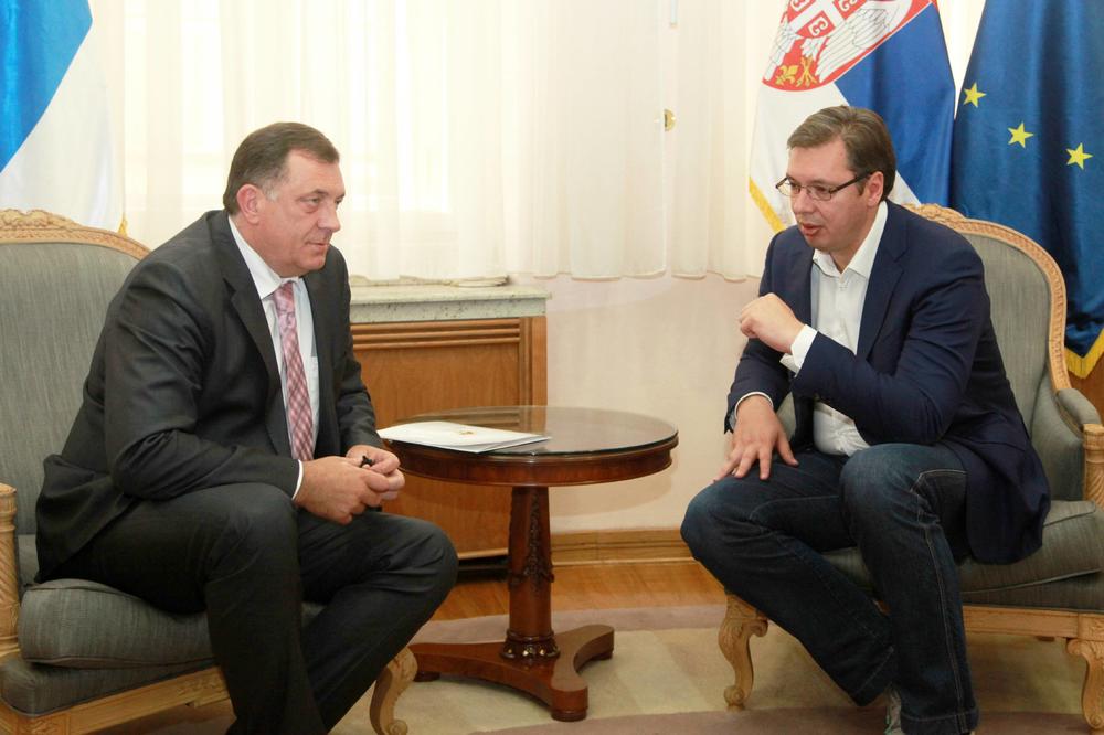 Vučić besan na Dodika: Posle referenduma zahladneli odnosi!