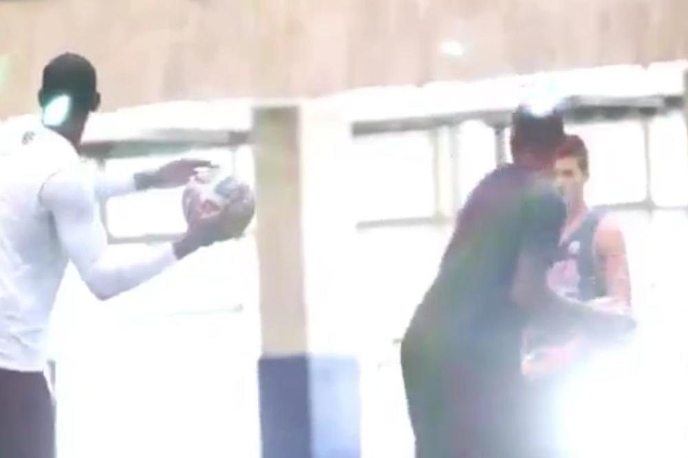 Trening košarkaša CSKA vratiće vas u detinjstvo! (VIDEO)